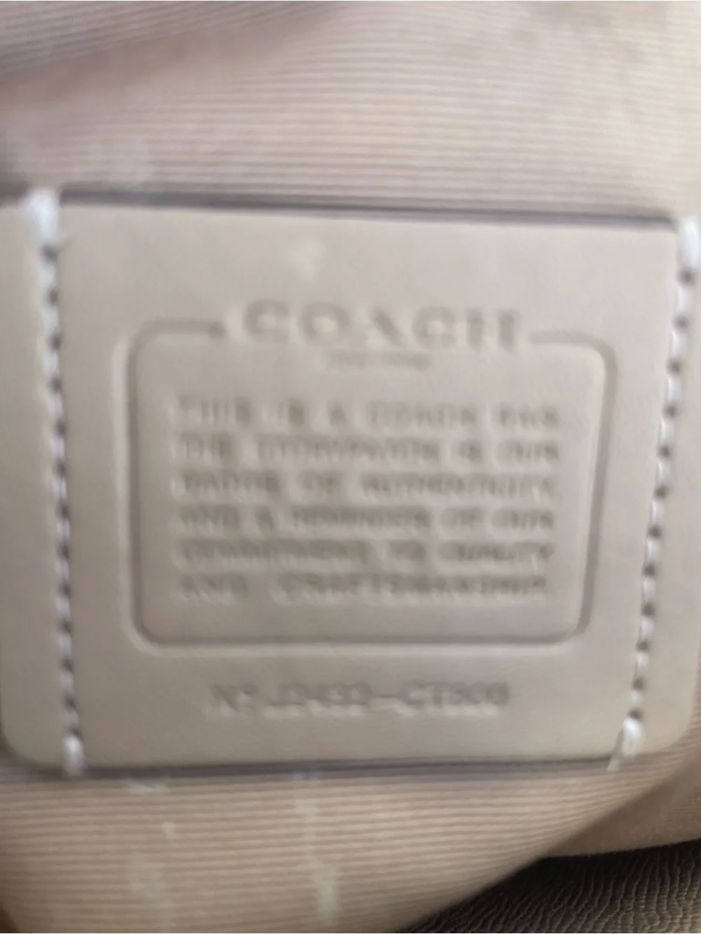 Coach Tan Signature Bucket Shoulder Bag